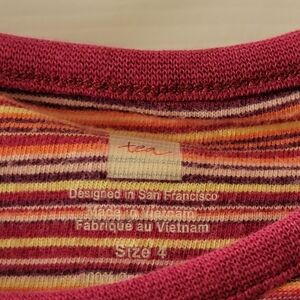 Tea Collection Striped Knit Top